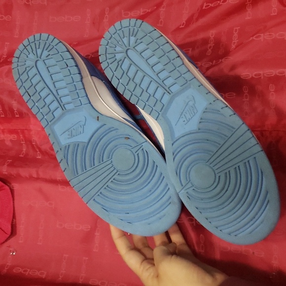 Nike dunk low blue and white colourway size 10 - Picture 3 of 8